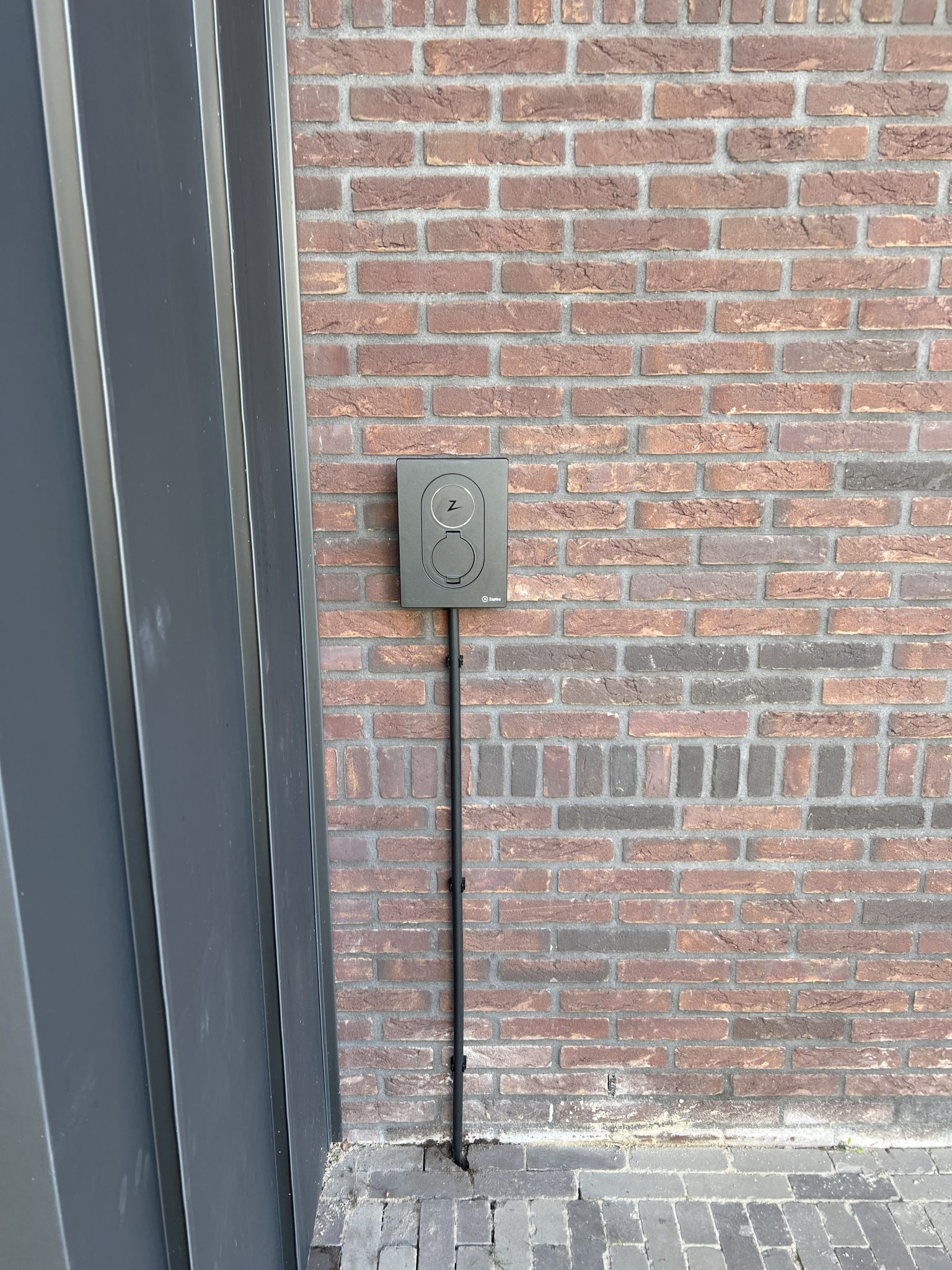 Laadpaal geplaatst met eigen groep – voorbeeld